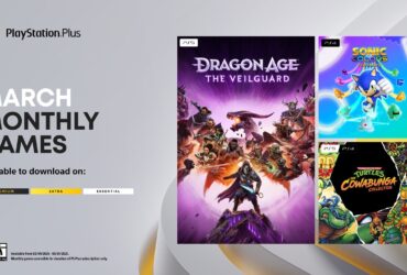 PlayStation Plus Monthly Games for March – Dragon Age: The Veilguard, Sonic Colors: Ultimate, Teenage Mutant Ninja Turtles: The Cowabunga Collection