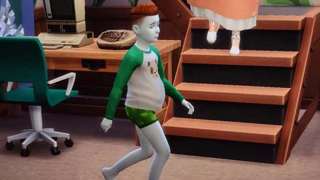 Image for article titled Sims 4 Update Adds Disturbing Child Pregnancy Bug