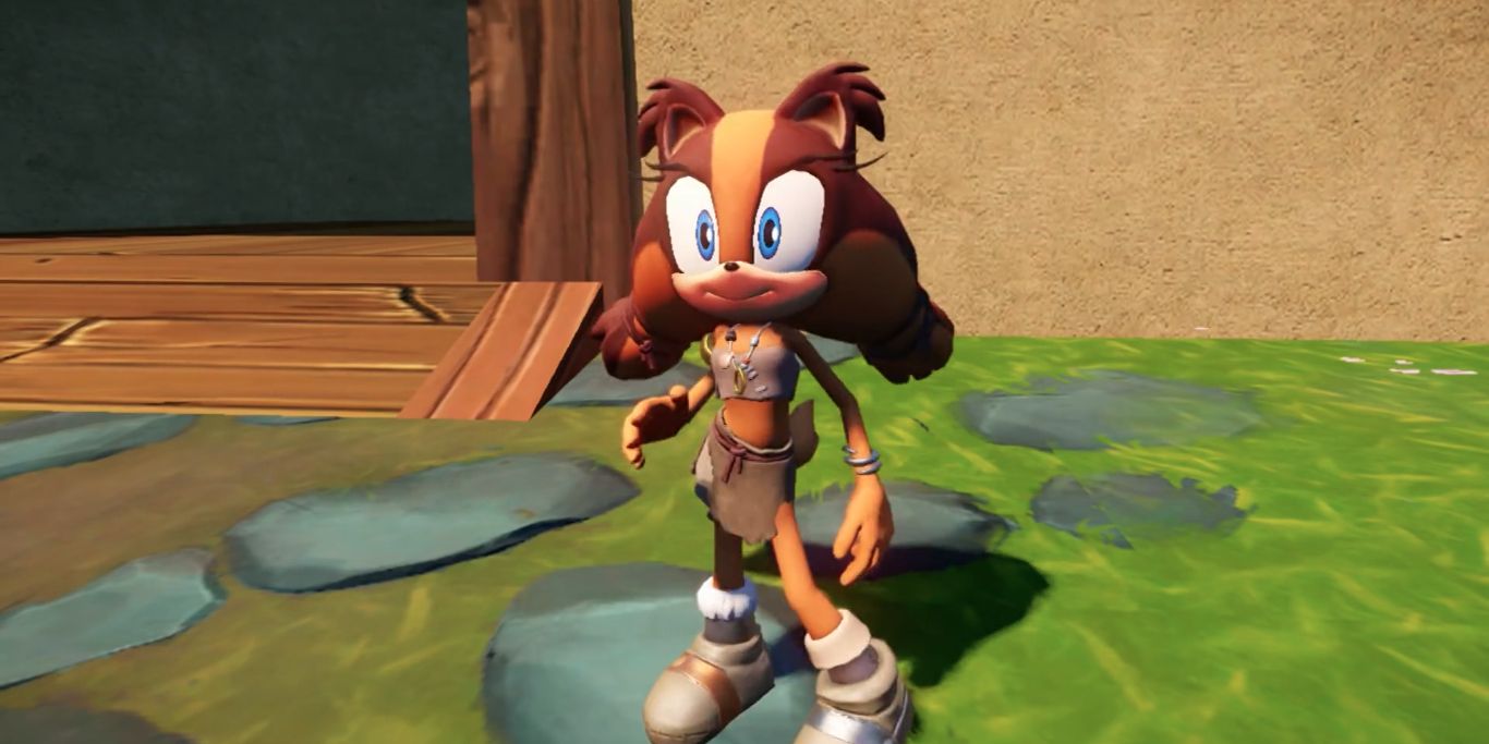 Sticks The Badger in Sonic Boom