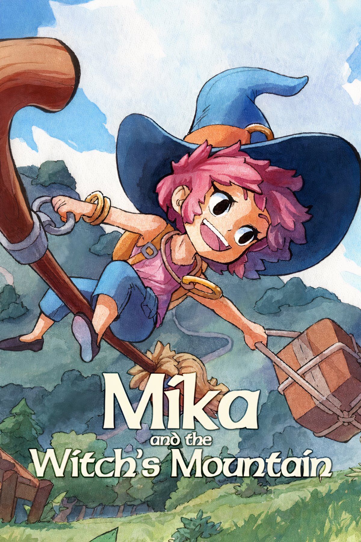 Mika and the Witch's Mountain Tag Page Cover Art