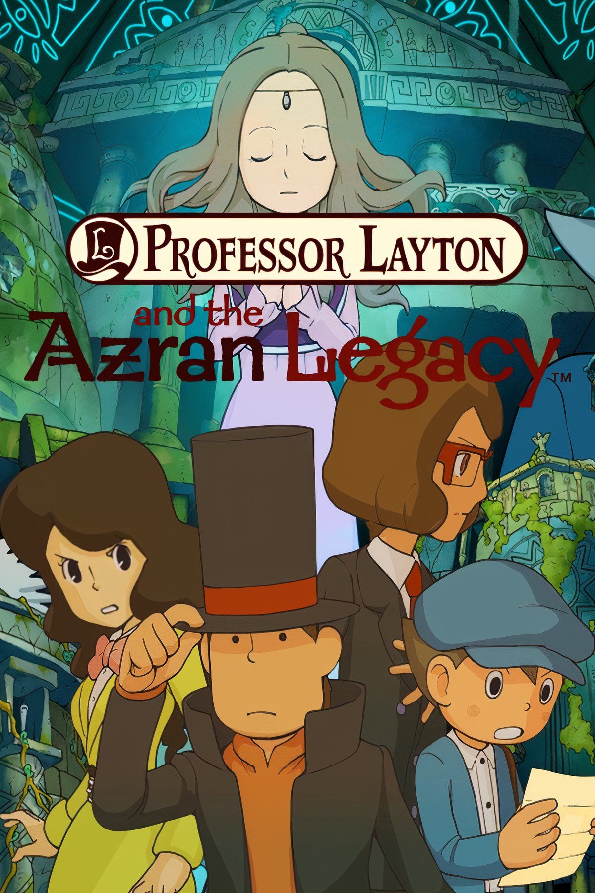 Professor Layton and the Azran Legacy Tag Page Cover Art