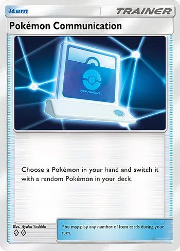 The Pokemon Communication card from Pokemon TCG Pocket.