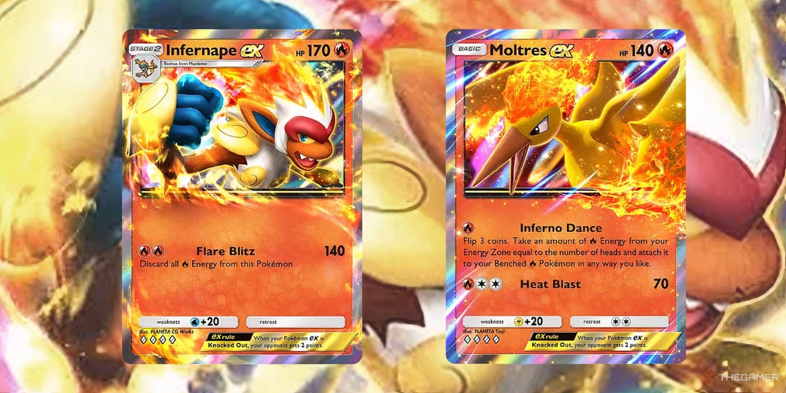 How To Play The Infernape And Moltres ex Deck In Pokemon TCG Pocket