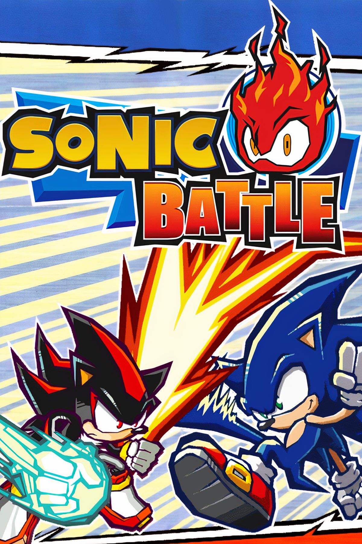 Sonic Battle Tag Page Cover Art