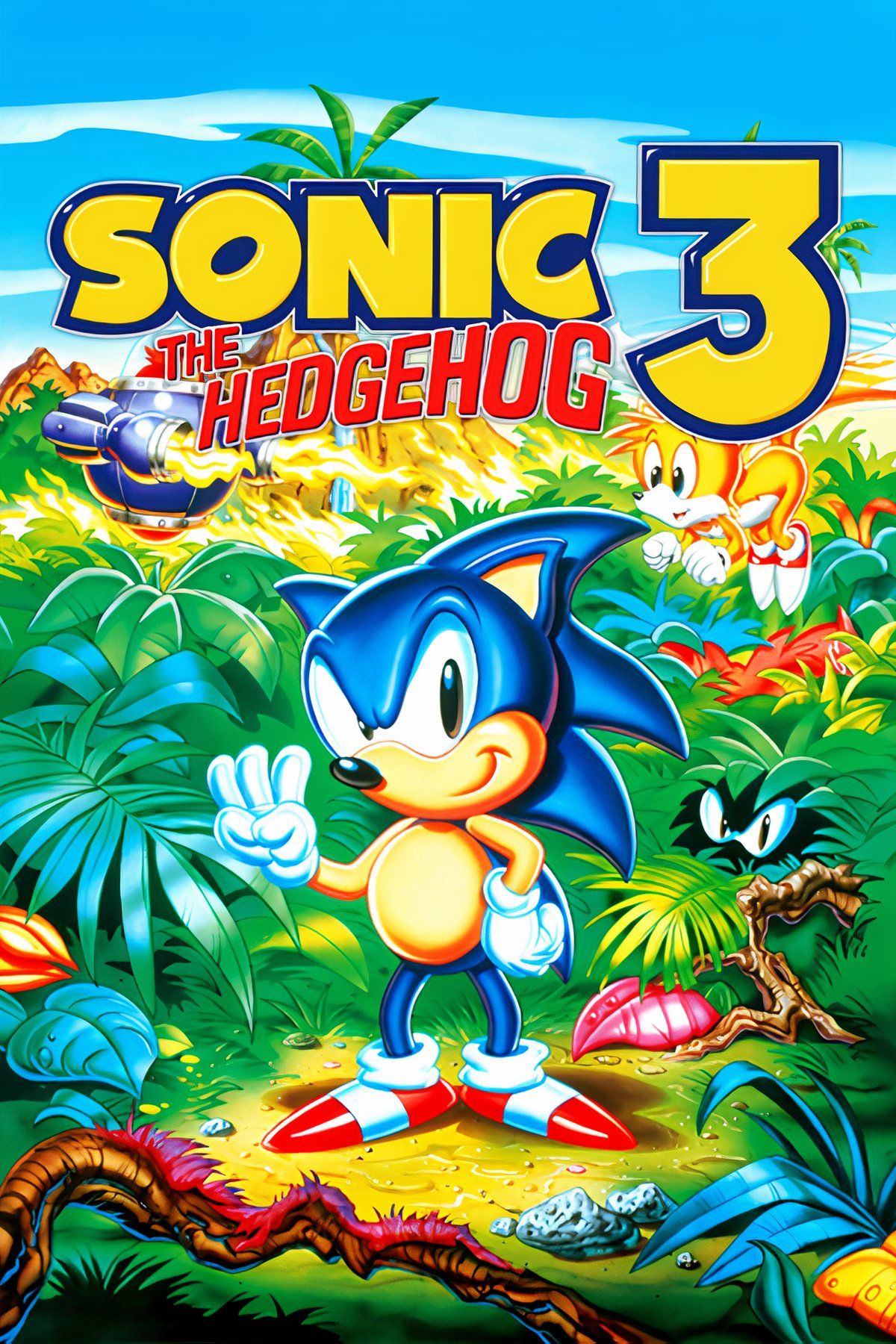 Sonic the Hedgehog 3 Tag Page Cover Art