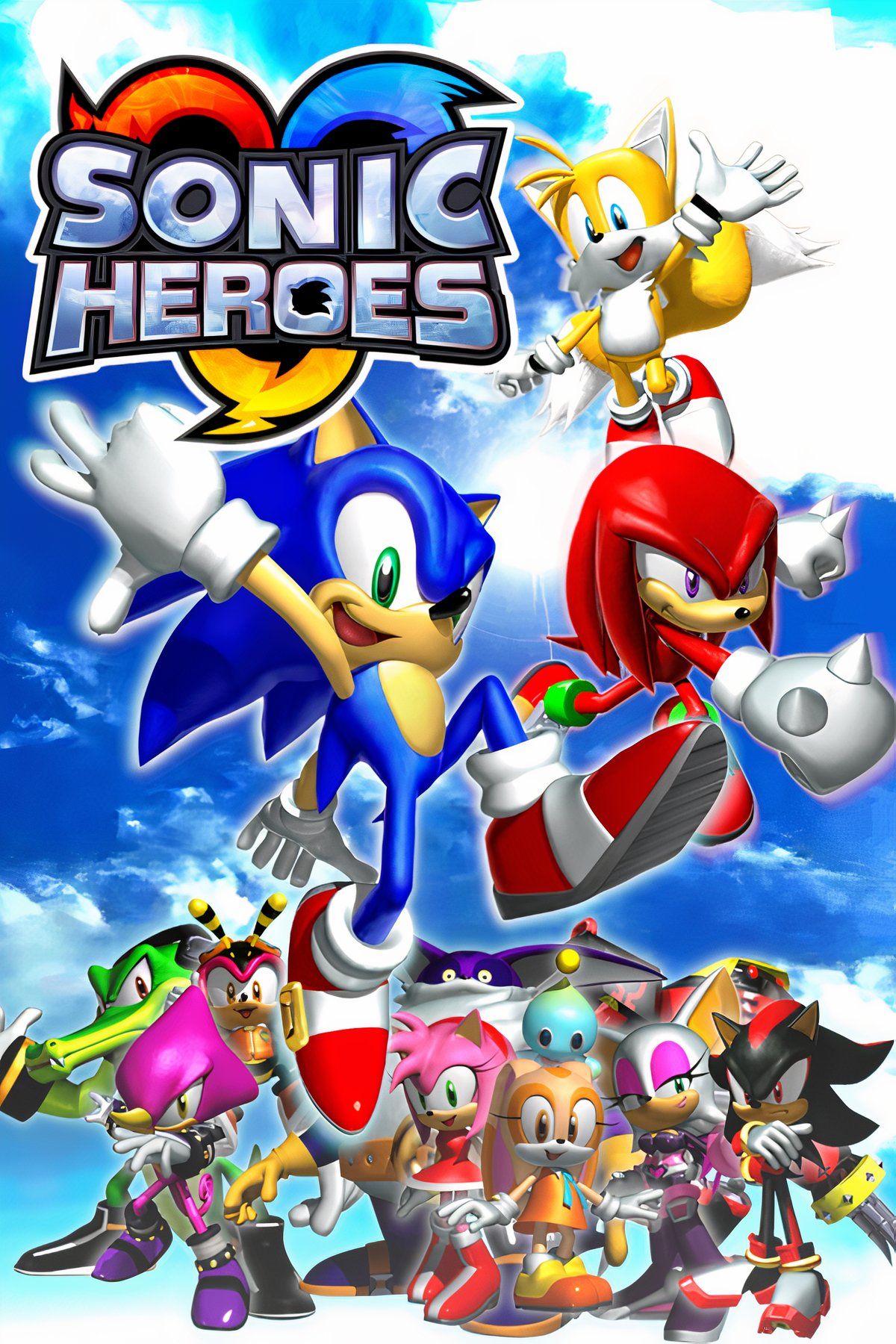 Sonic Heroes Tag Page Cover Art