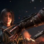 Fujibayashi Naoe looks at her father's hidden blade in Assassin's Creed Shadows as he bestows it to her