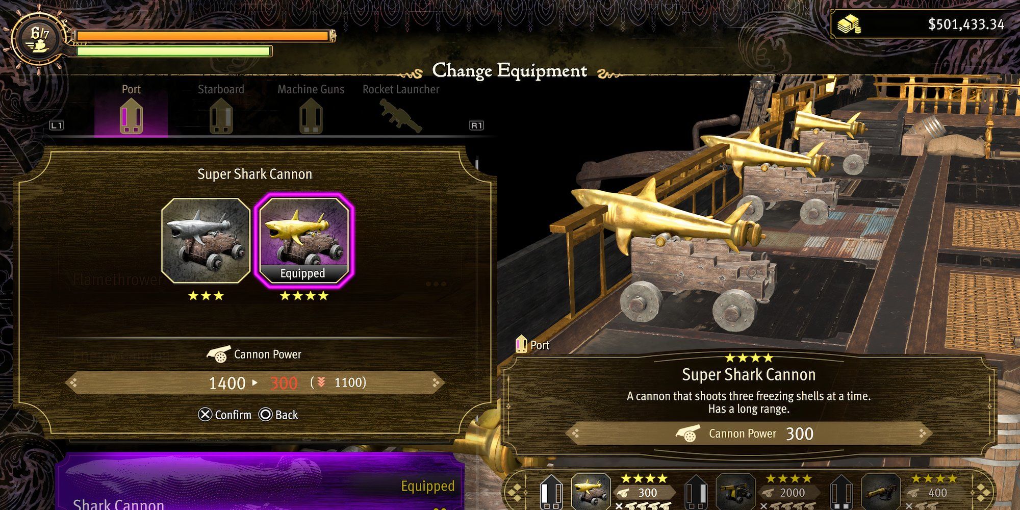 Super Shark Cannon in Like a Dragon Pirate Yakuza in Hawaii