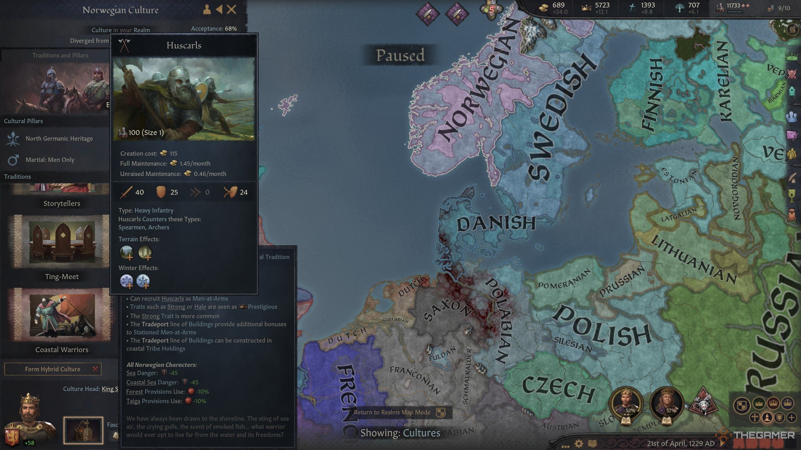 Crusader Kings 3 Men-At-Arms huscarls.