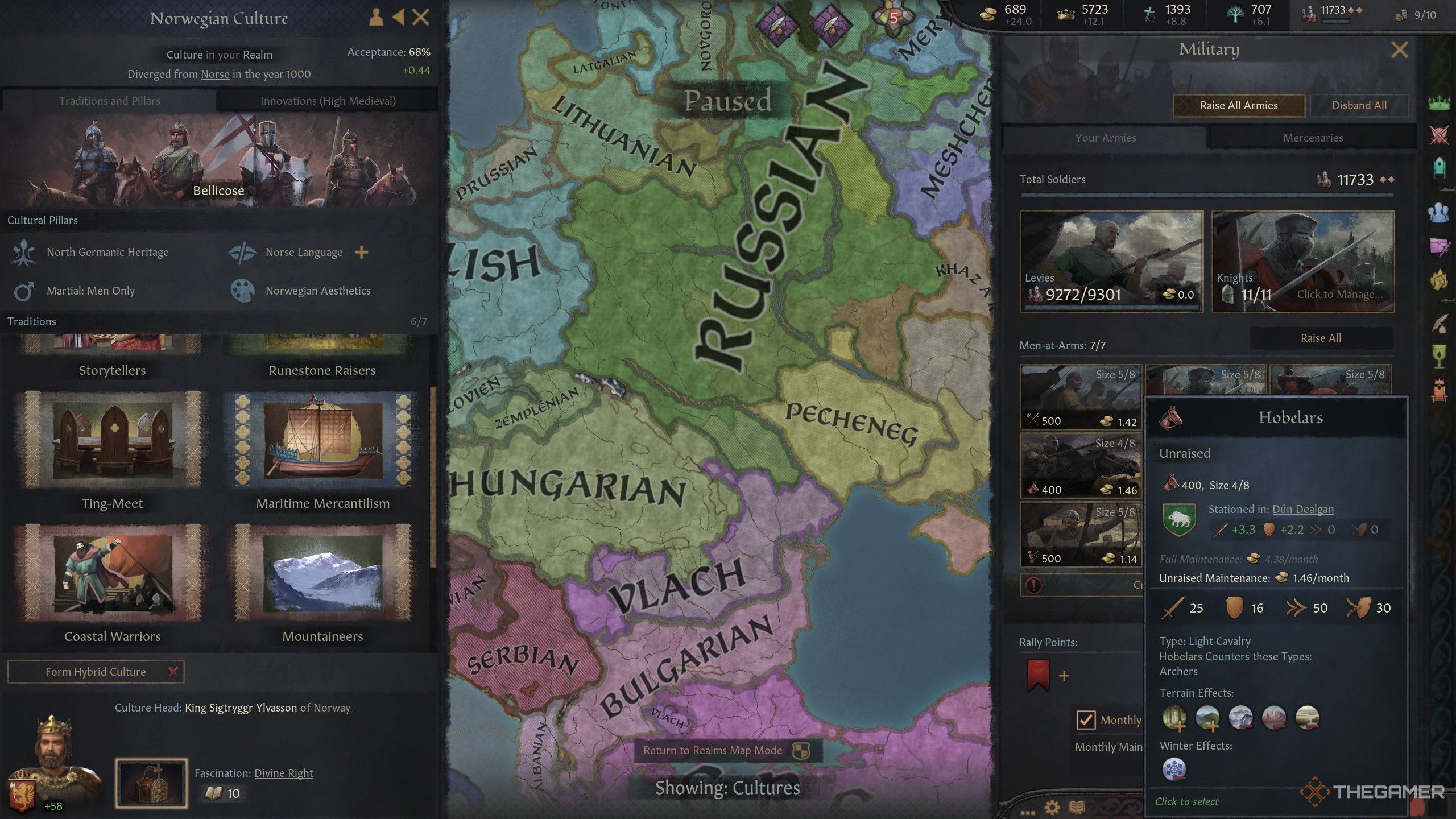 Crusader Kings 3 Men-At-Arms hobelars.