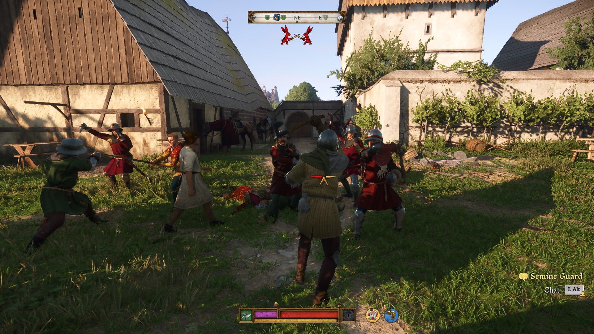 Big fight in KCD2