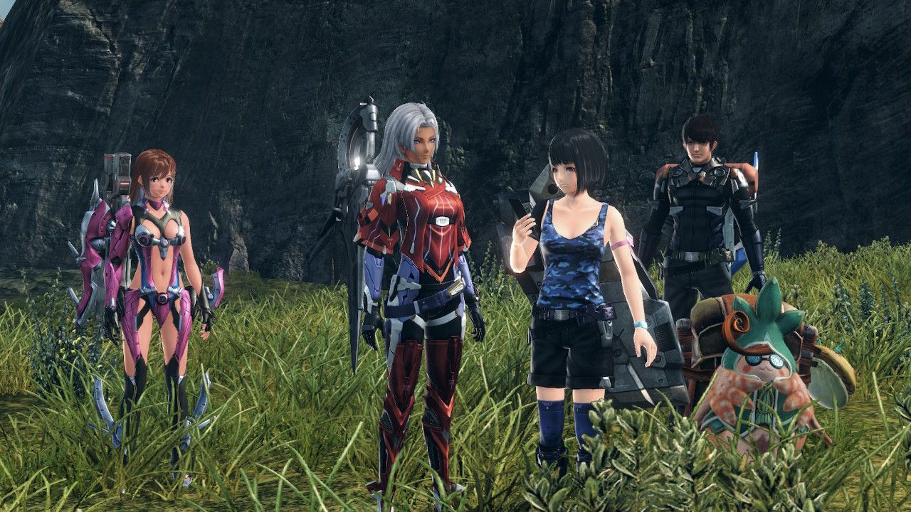 The main party in Xenoblade Chronicles X: Definitive Edition 