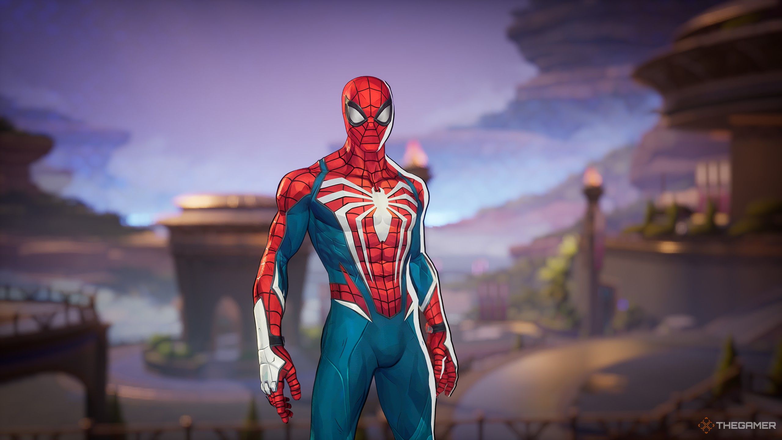 The character select screen for Spider-Man in Marvel Rivals.