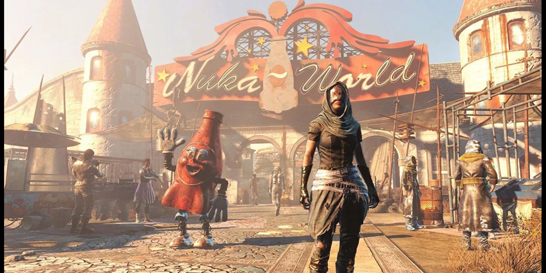 The Entrance to Nuka-World in The Day From Fallout 4