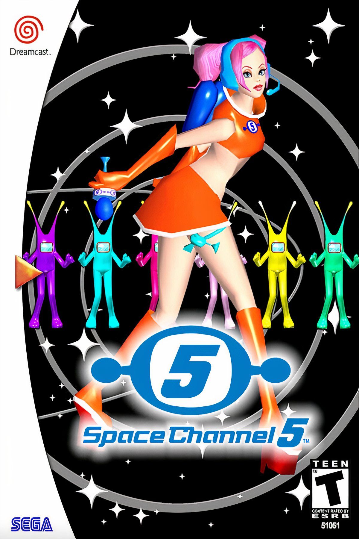 Space Channel 5 Tag Page Cover Art