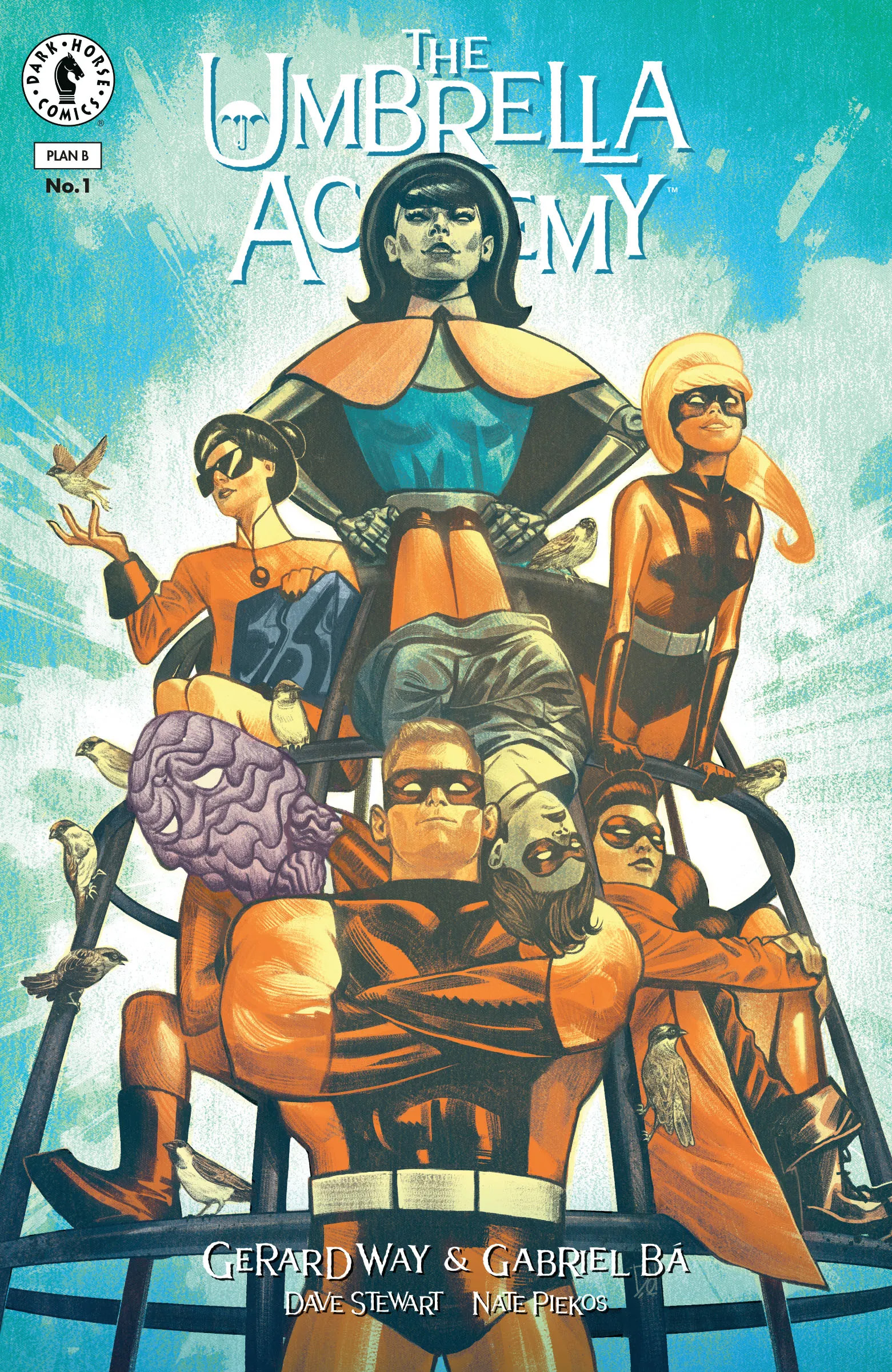 Cover art for The Umbrella Academy: Plan B #1.