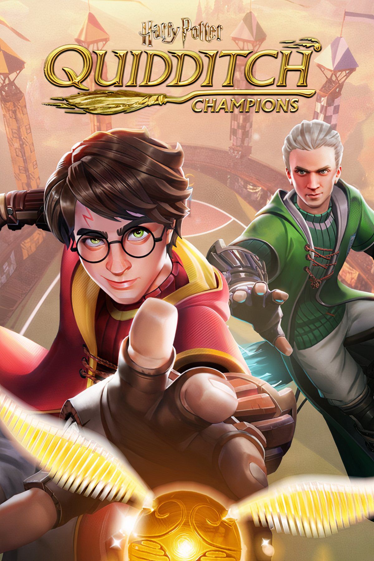 Harry Potter: Quidditch Champions Tag Page Cover Art