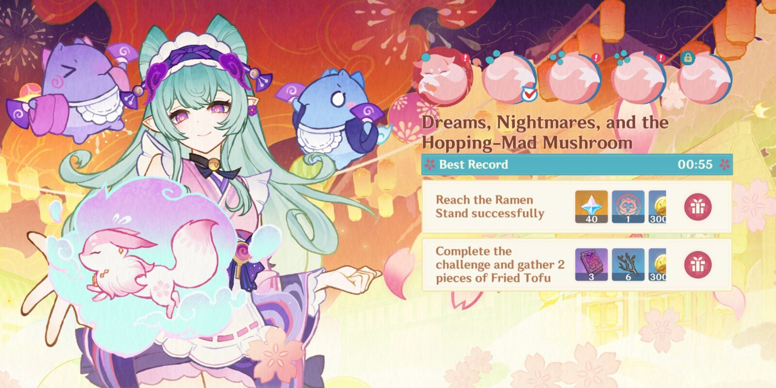 A Little Fox's Daydream Guide (Enchanted Tales of the Mikawa Festival Event)