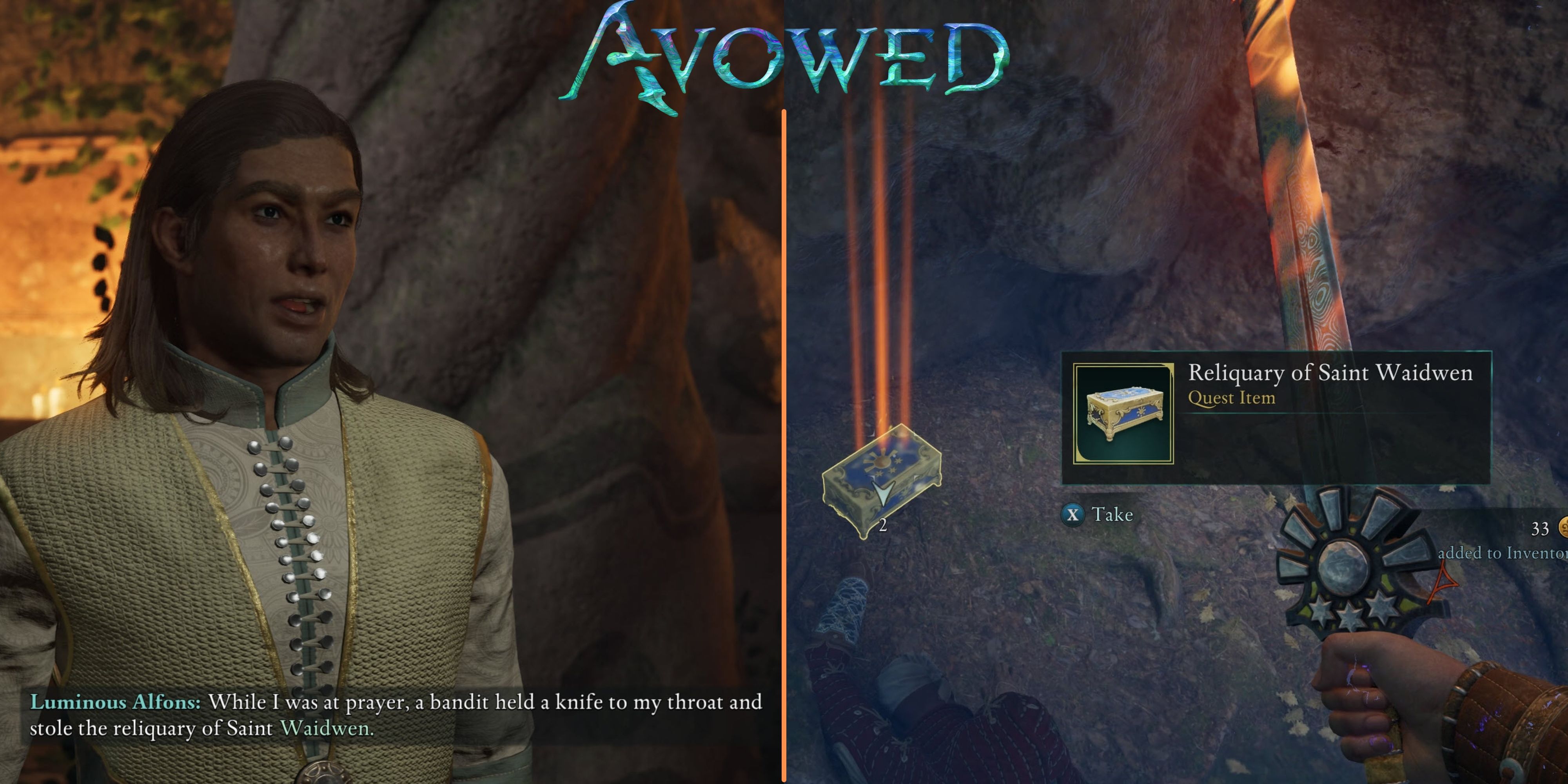 Avowed A Relic From The Ashes Quest Walkthrough
