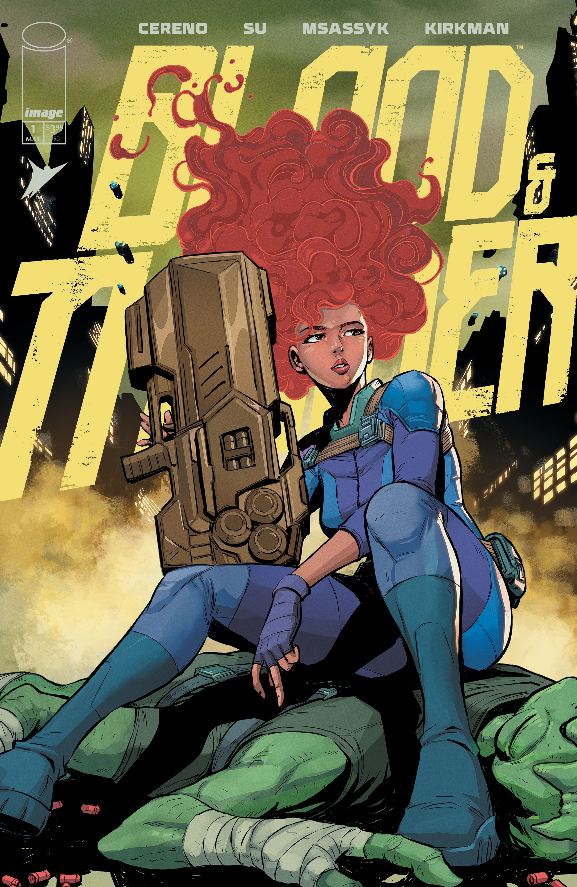 Andie Tong & Rex Lokus's 1:10 Incentive cover for Blood & Thunder #1.