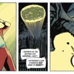 Black Mask sees the Bat-Signal
