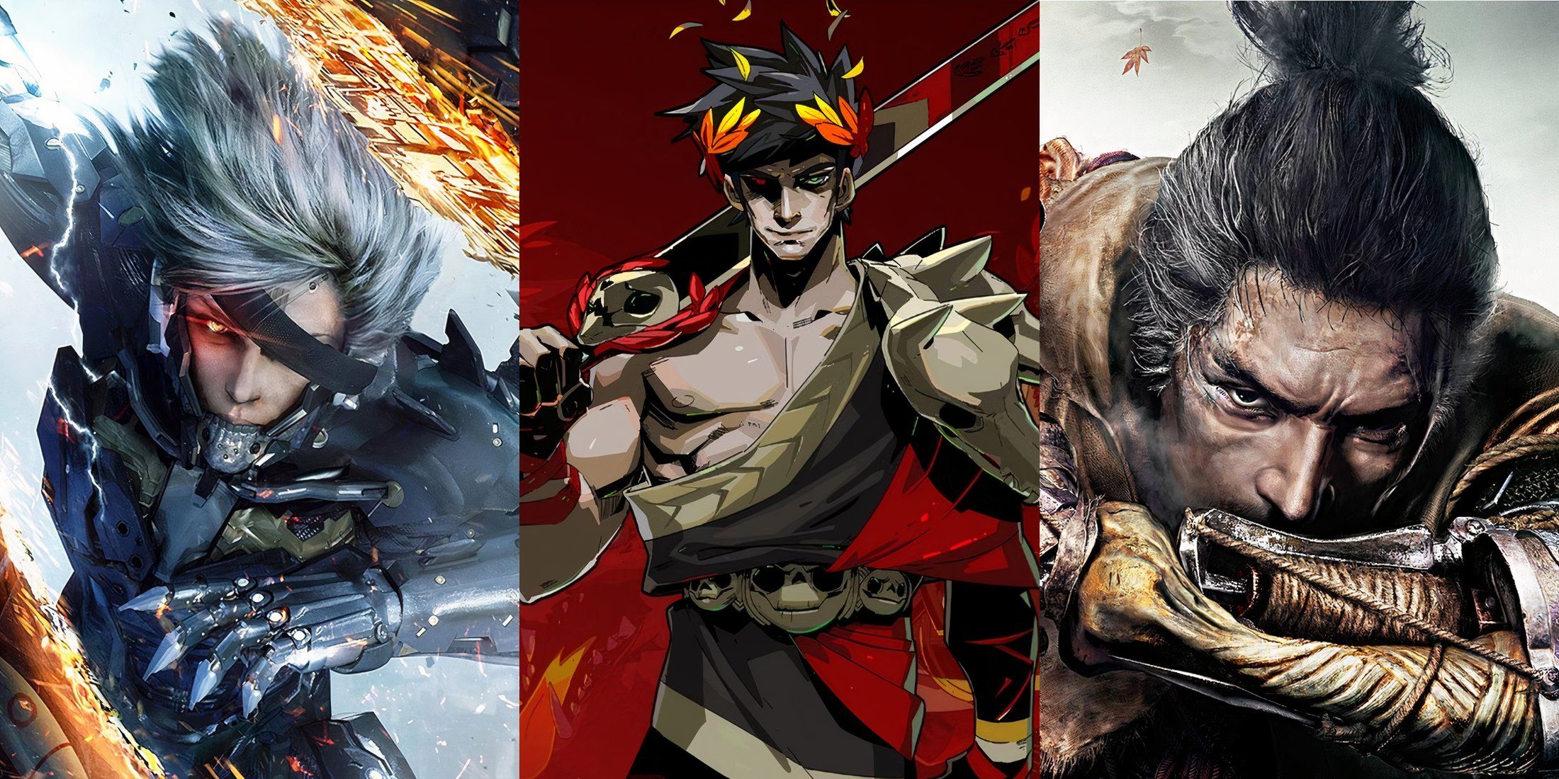 Feature image depicting Raiden, Hades, and Wolf