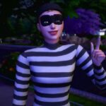 The Sims 4 burglar