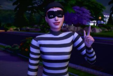 The Sims 4 burglar