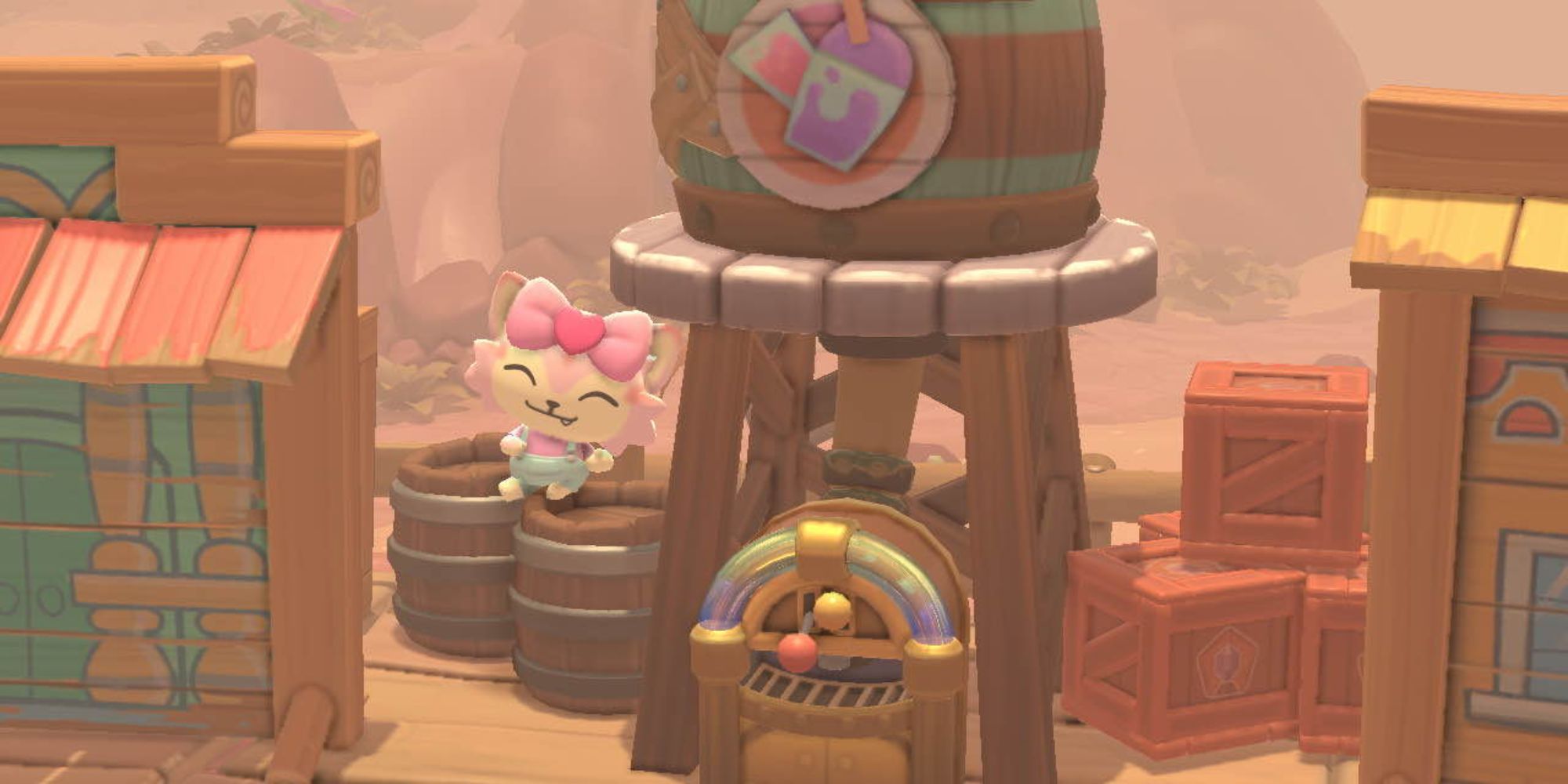 hello kitty island adventure soda machine in gemstone mountain