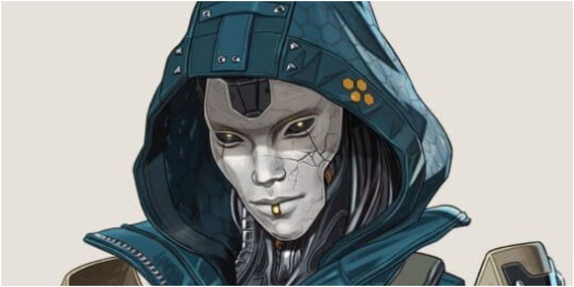 Close-up of Ash Official Portrait Apex Legends