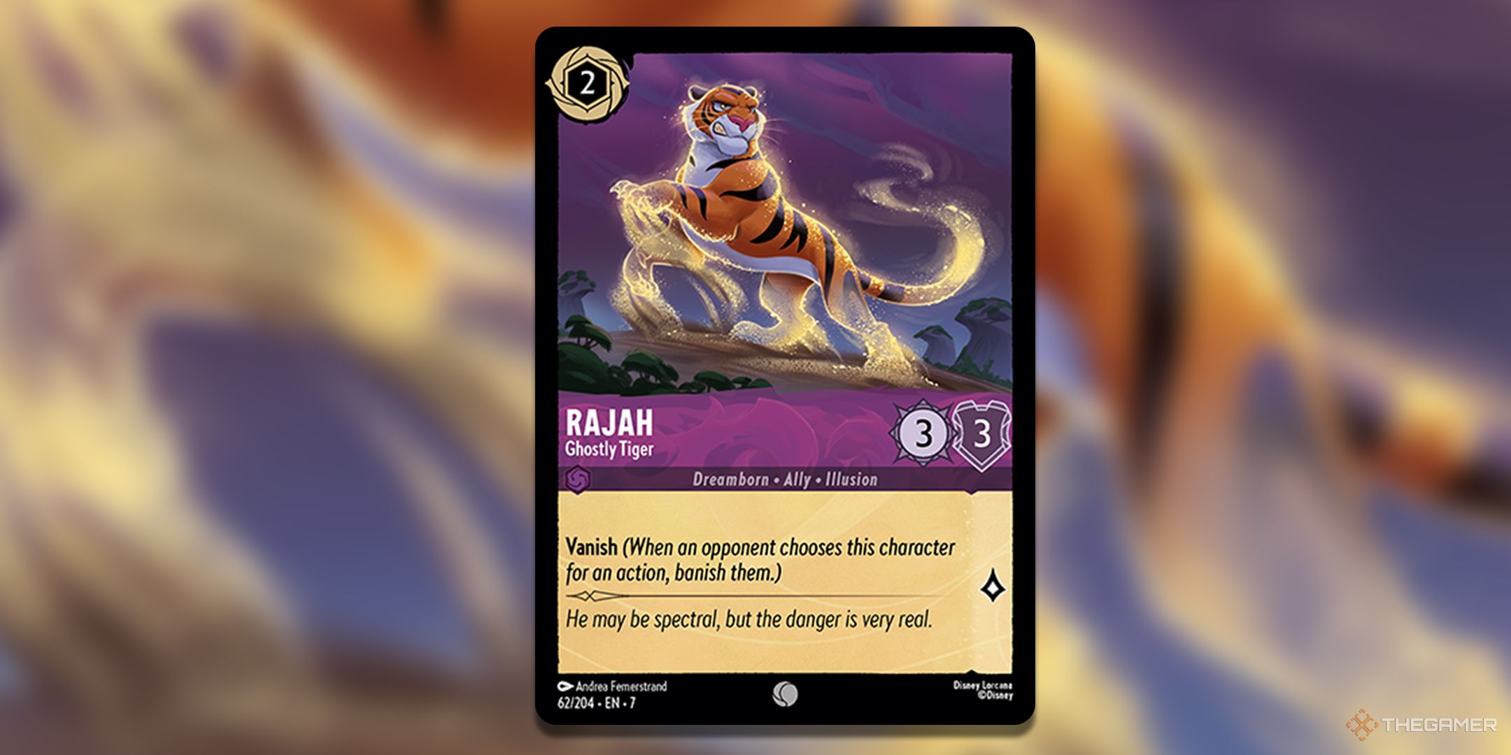 Rajah, Ghostly Tiger