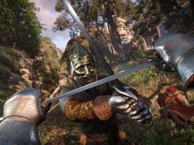 Clashing swords with an enemy in Kingdom Come: Deliverance 2