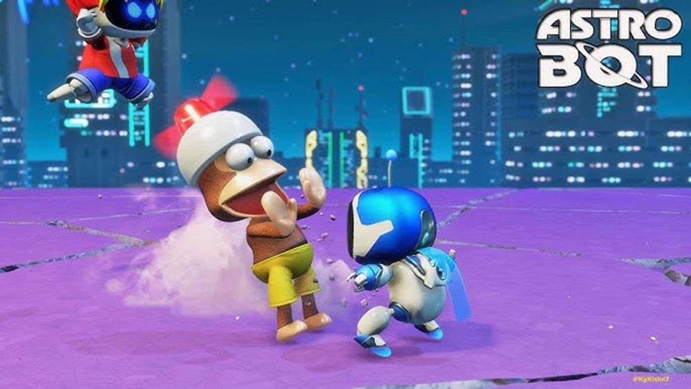 Astro Bot Features An Ape Escape Level Developed By Creators From The Original Ape Escape Series