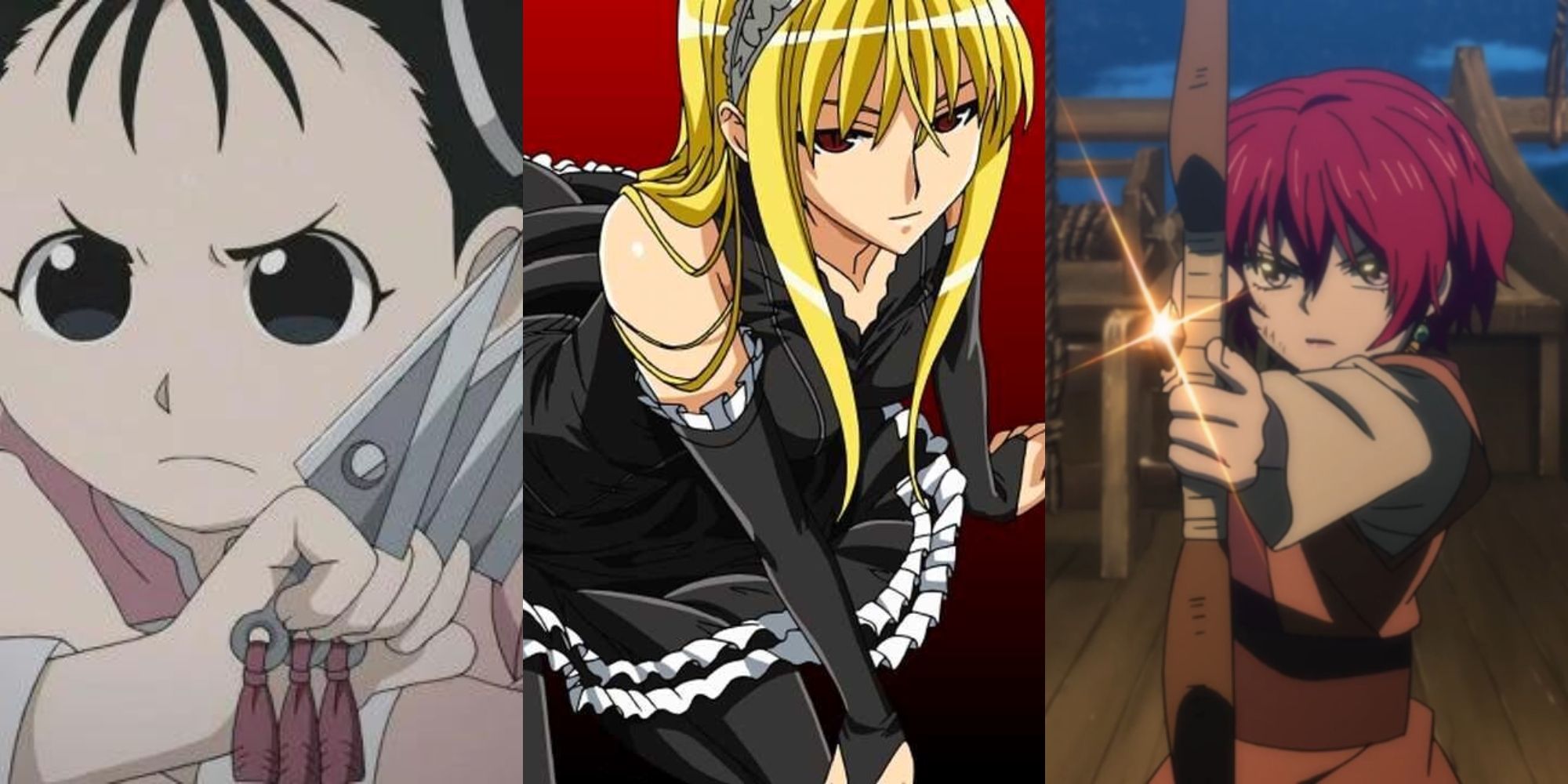 Mei Chang in Fullmetal Alchemist Brotherhood, Lillianne Von Phoenix in Princess Resurrection, Yona in Yona Of The Dawn