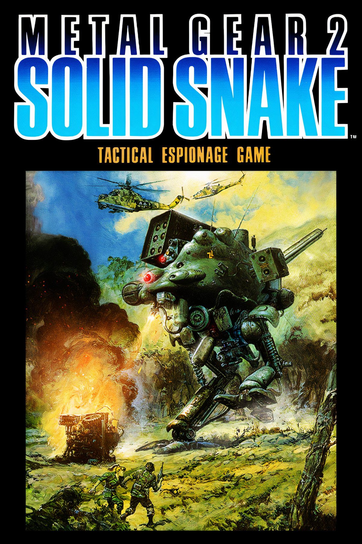 Metal Gear 2 Tag Page Cover Art