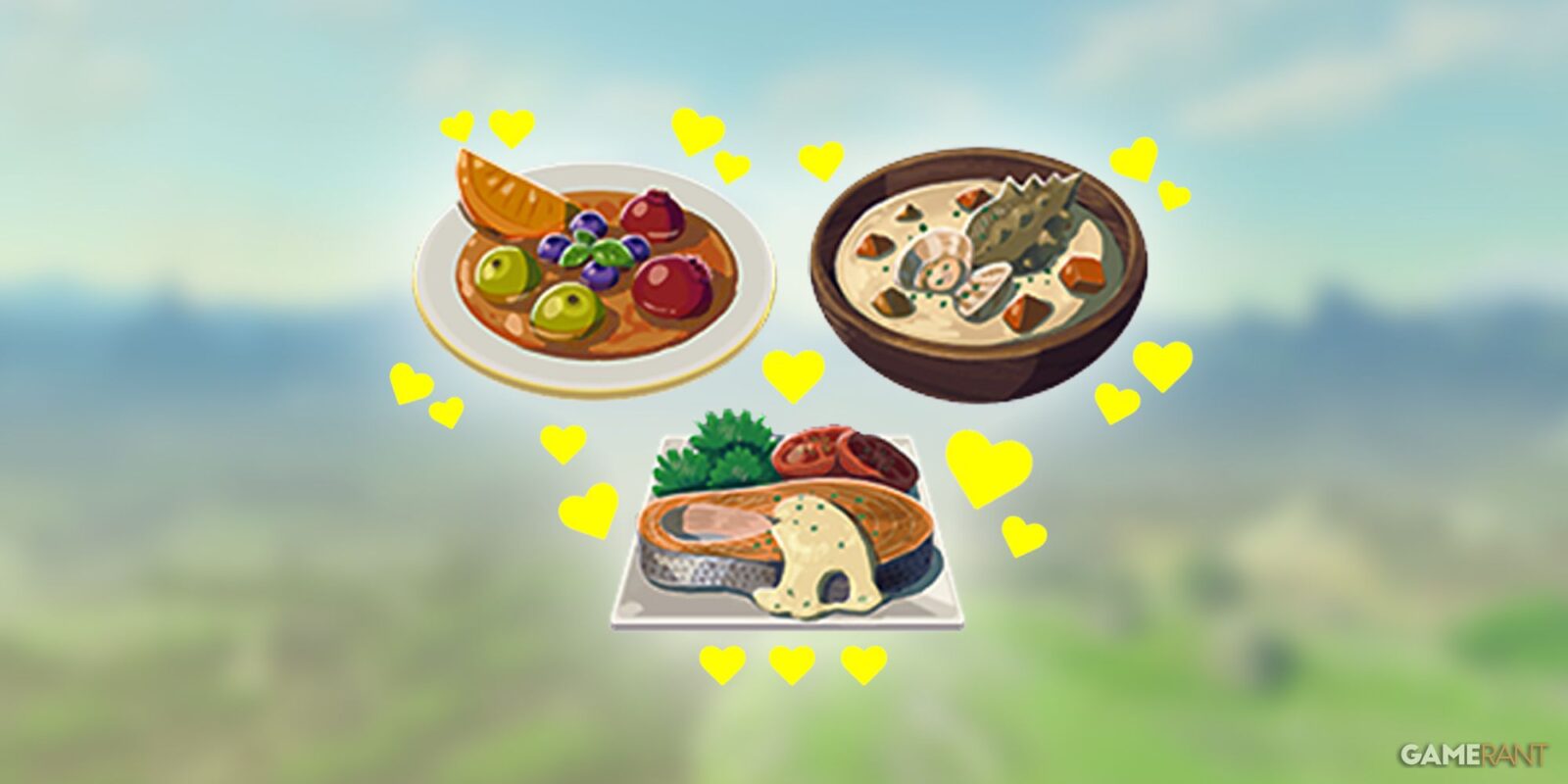 Best Food Recipes For Bonus Hearts In Zelda: Breath Of The Wild