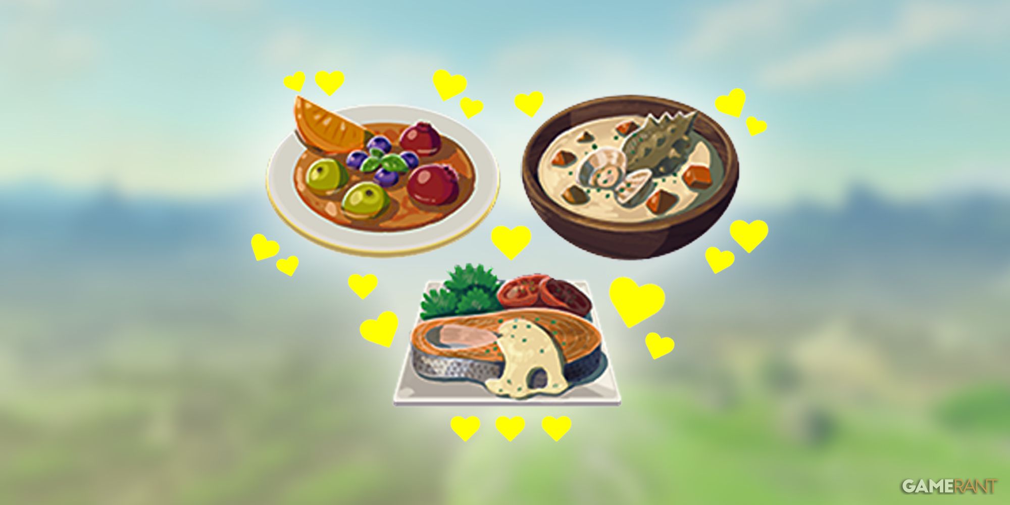 Bonus Heart Recipes in Breath of the Wild