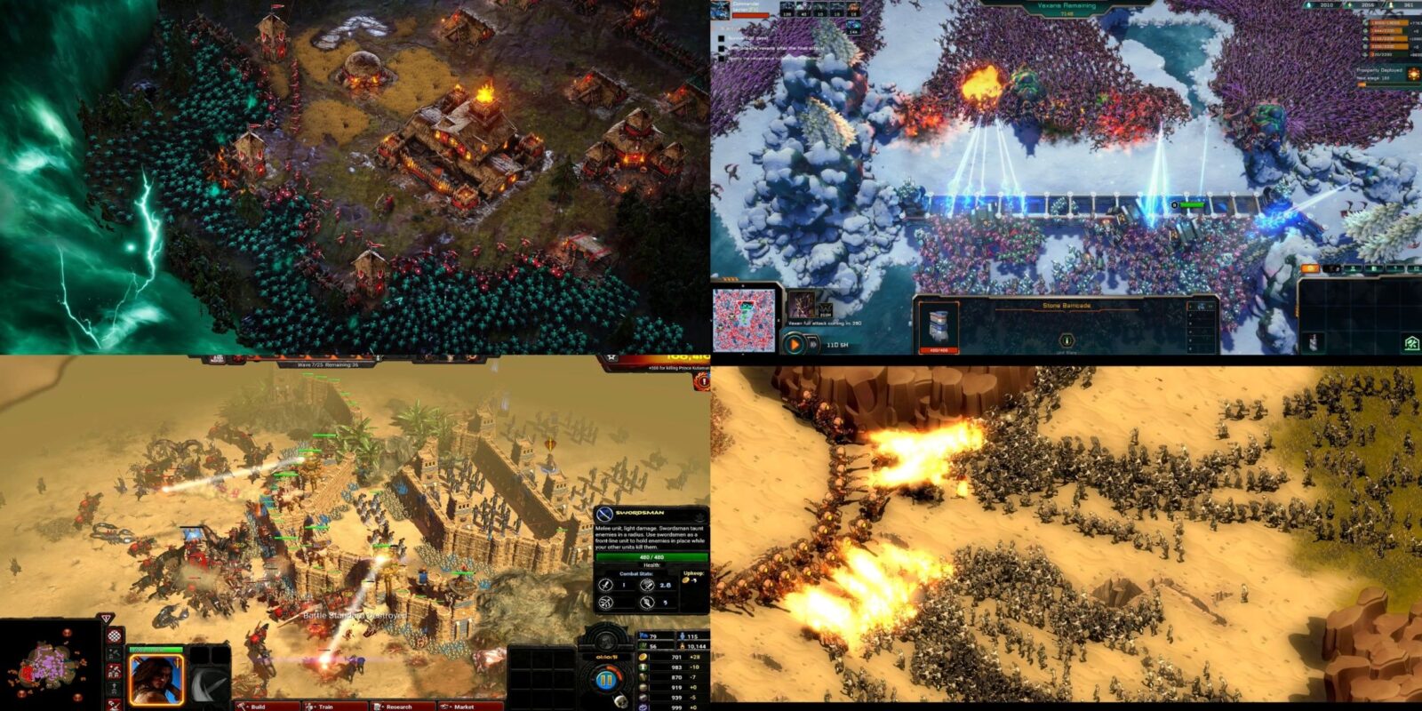 Best Horde Survival RTS Games