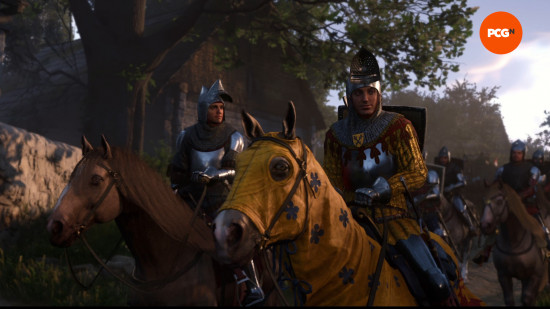 henry and hans riding horses in kingdom come 2