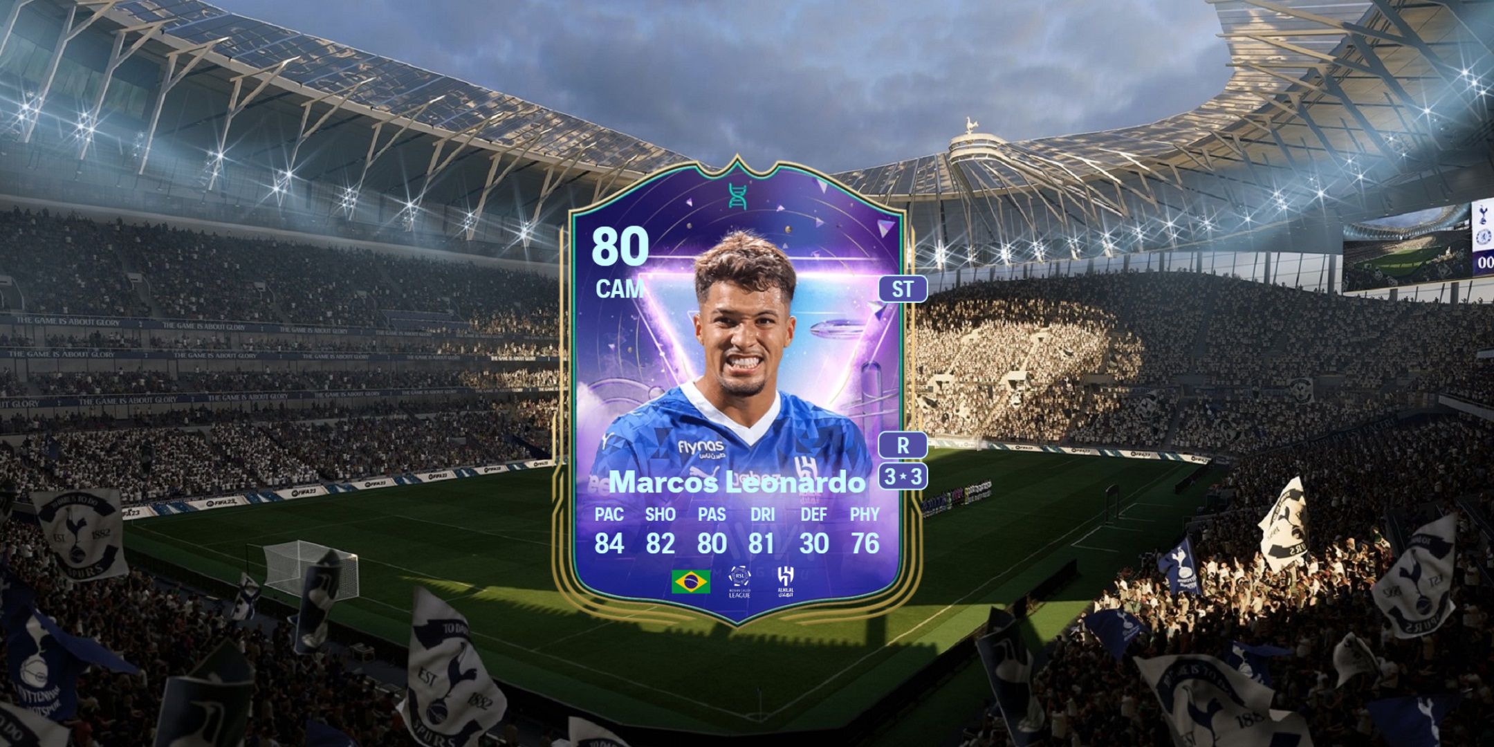 Marco Leonardo's card in EA Sports FC 25.