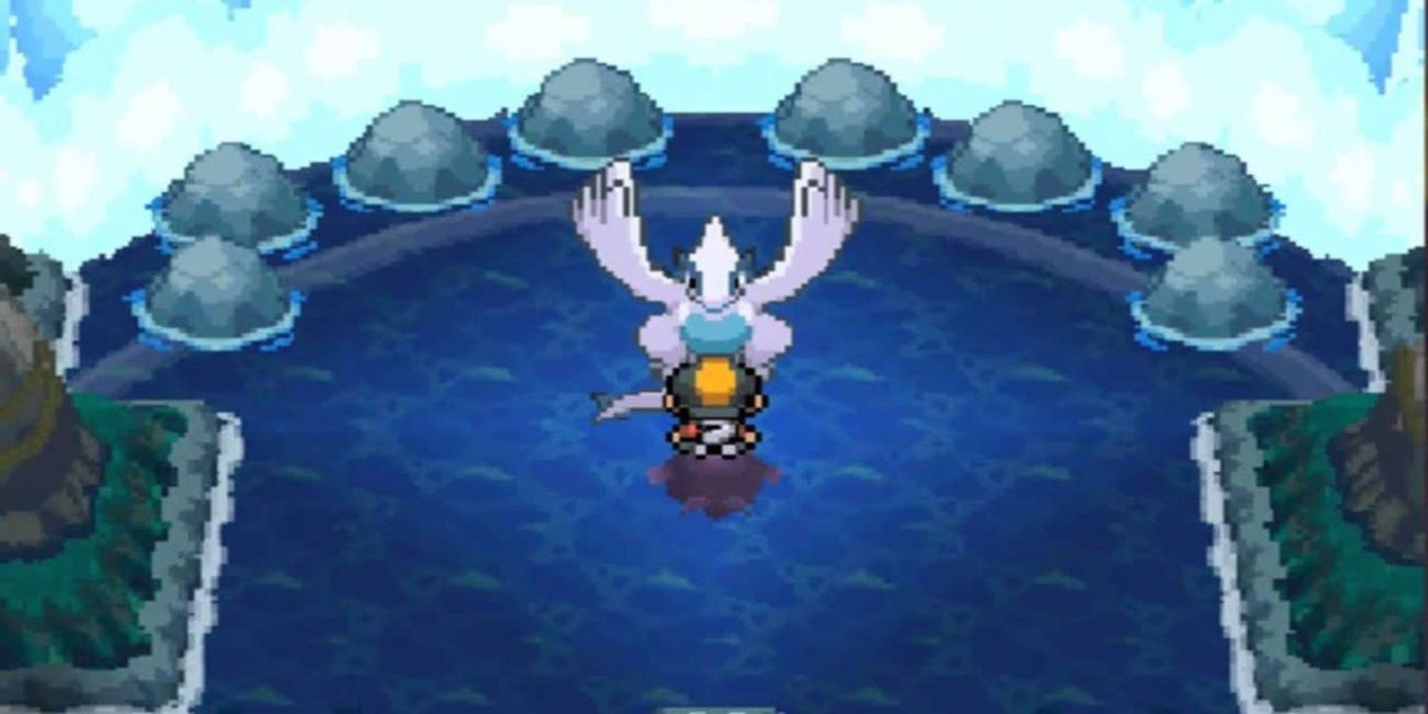 Lugia in Pokemon HeartGold and SoulSilver