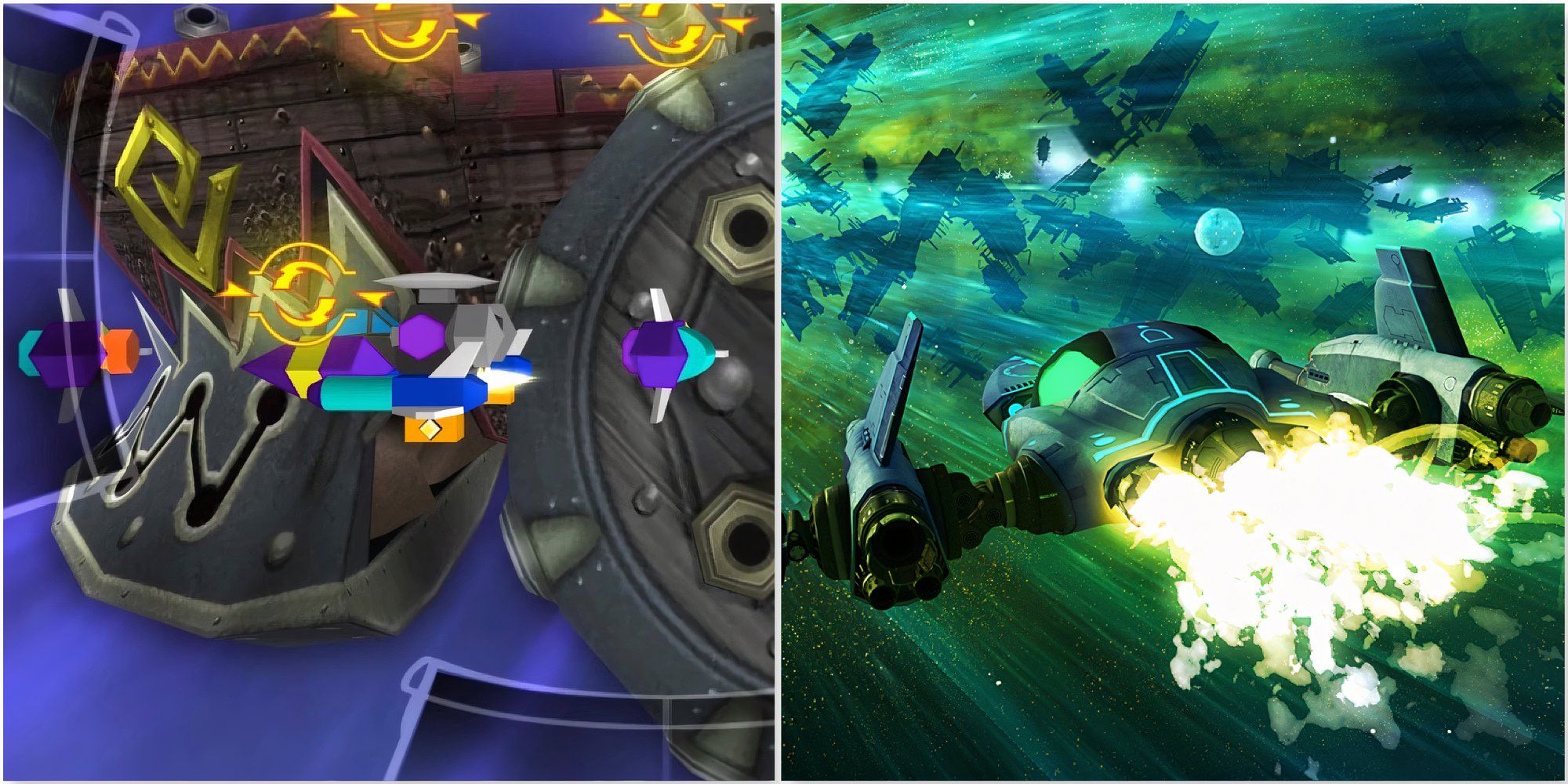 Flying Ships in Kingdom Hearts 2 and Ratchet & Clank Future A Crack In Time