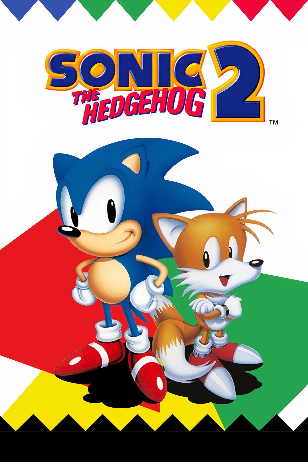 Sonic the Hedgehog 2 Tag Page Cover Art