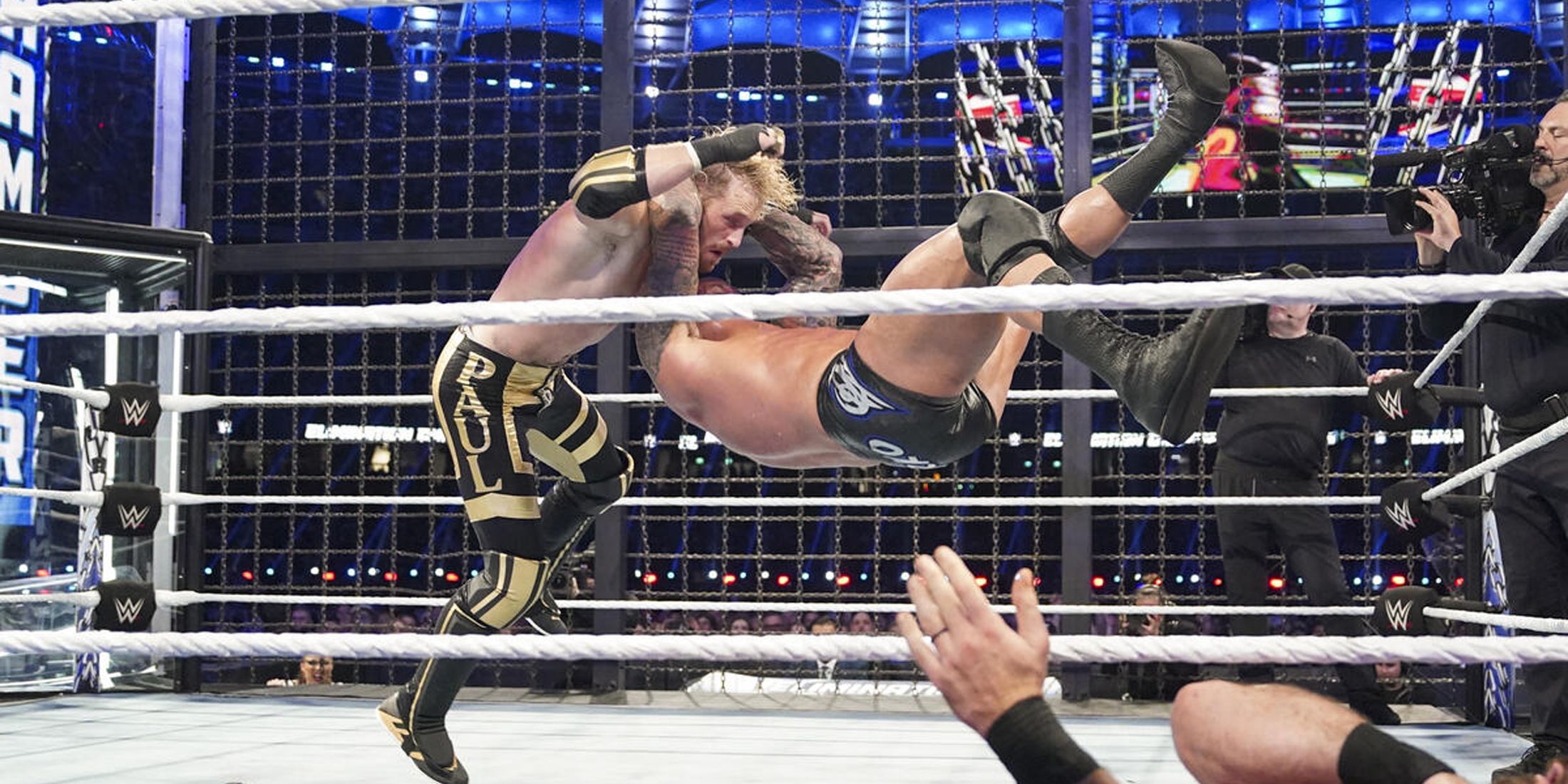 elimination chamber 2024 orton rko logan paul