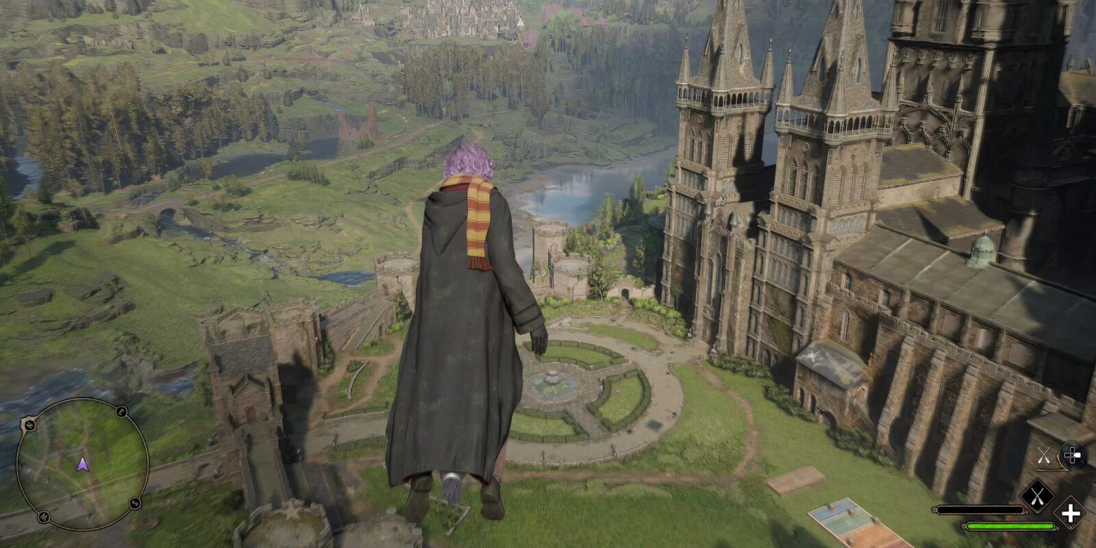 Bizarre Hogwarts Legacy Glitch Has Player Swimming Through Air