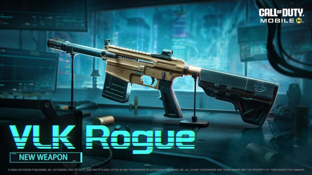 COD Mobile VLK Rogue weapon COD Mobile Season 2 2025