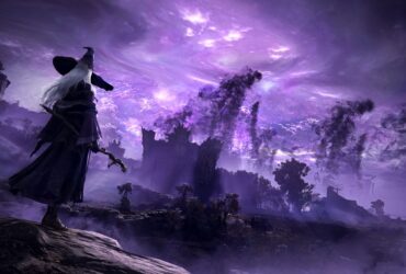 Elden Ring Nightreign screenshot showing Night Rain creeping across the map as night falls