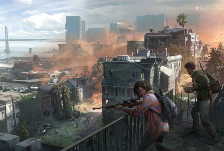 Concept art for Naughty Dog's new standalone multiplayer title