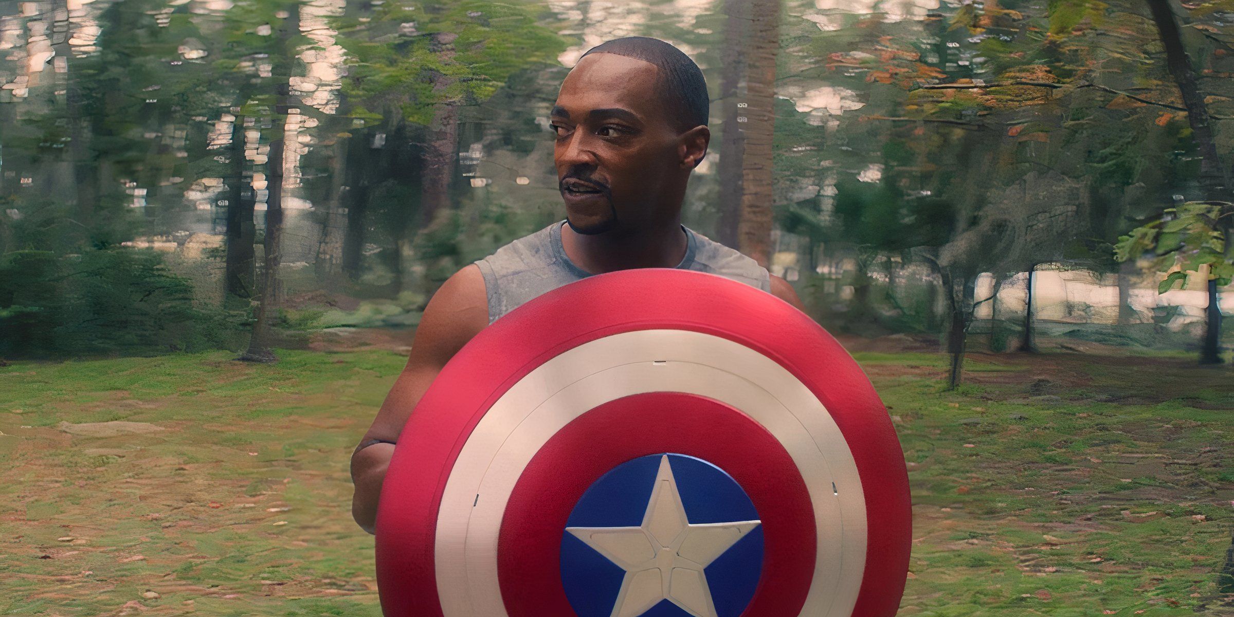 Anthony Mackie as Captain America 