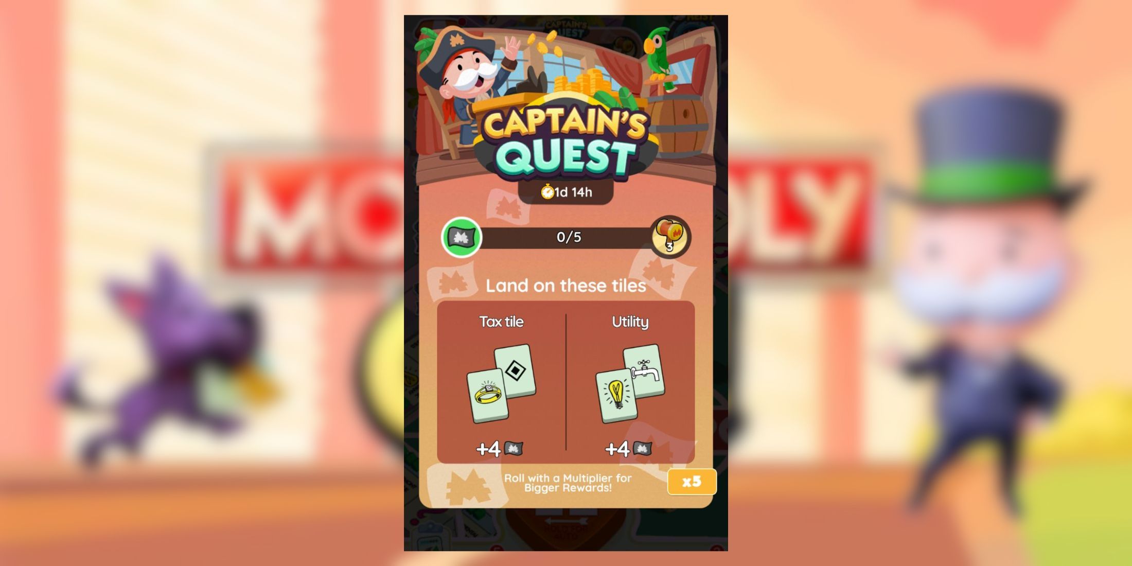 captains quest monopoly go